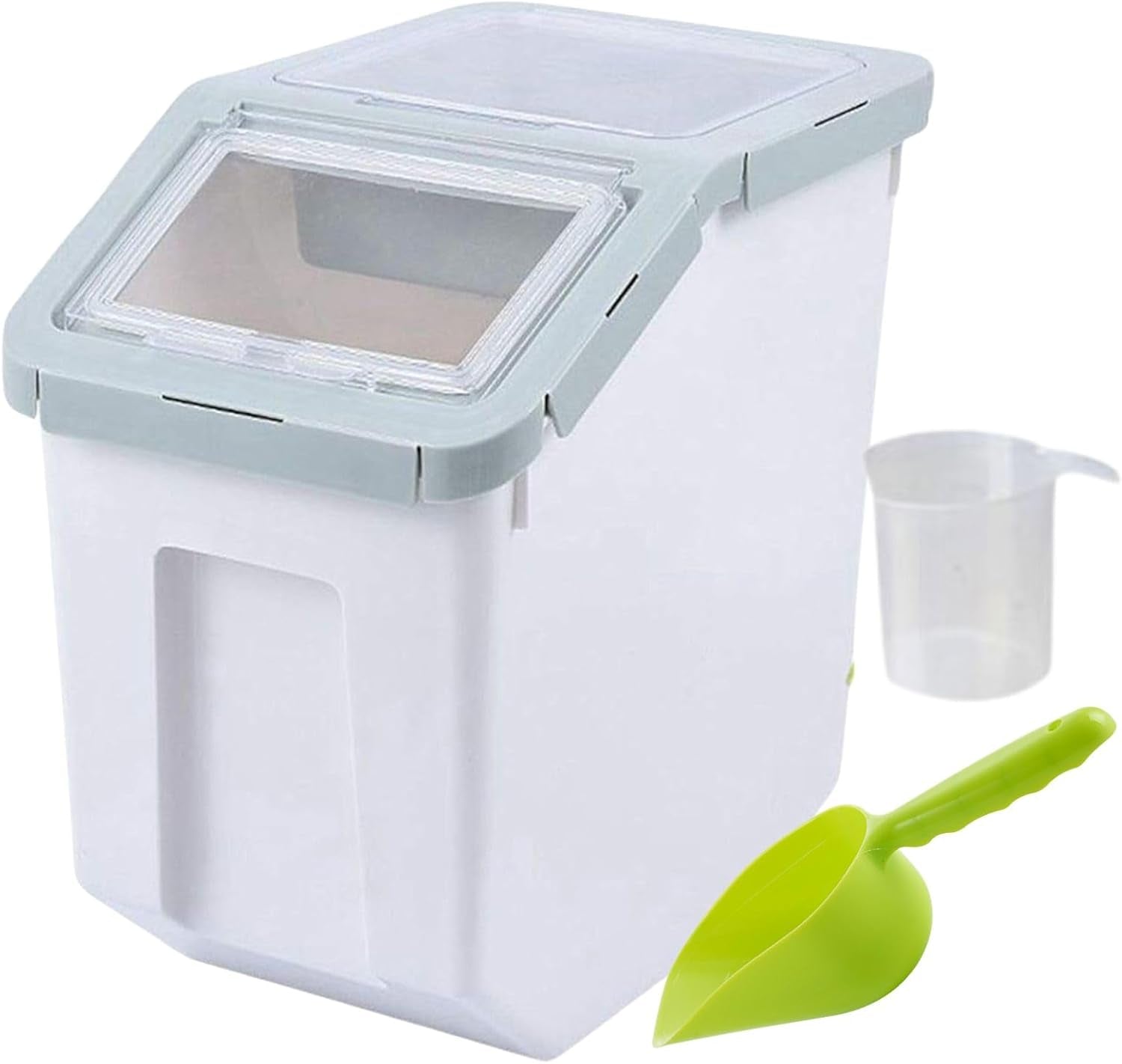 Airtight 20 Lb Dog Food Container with Wheels – MJ's Pet Closet