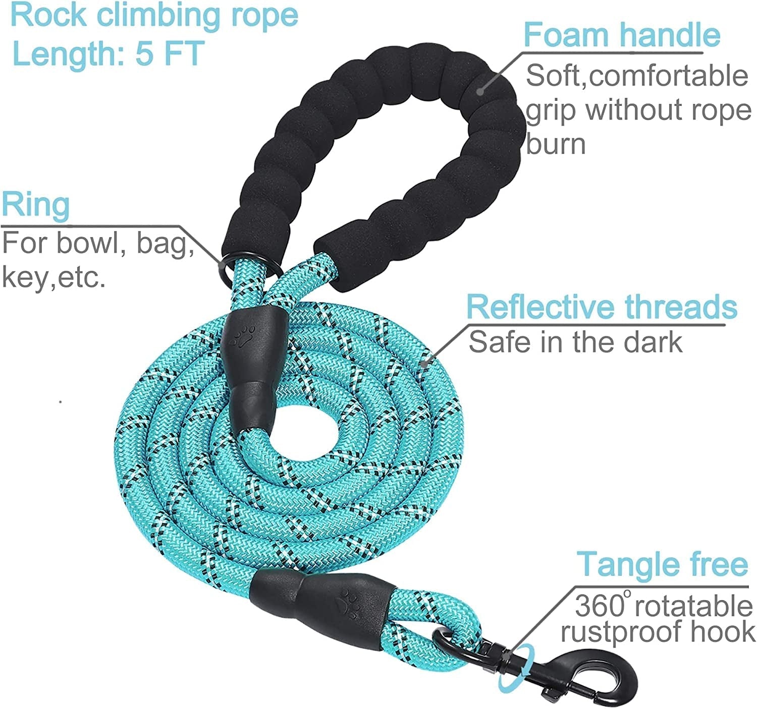 Quick Release Buckle Reflective Dog Training Collars