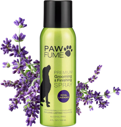 Revitalize Your Pup with PAWFUME Royal Lavender Dog Grooming Spray – Hypoallergenic, Alcohol-Free, and Long-Lasting Freshness for a Luxurious Coat