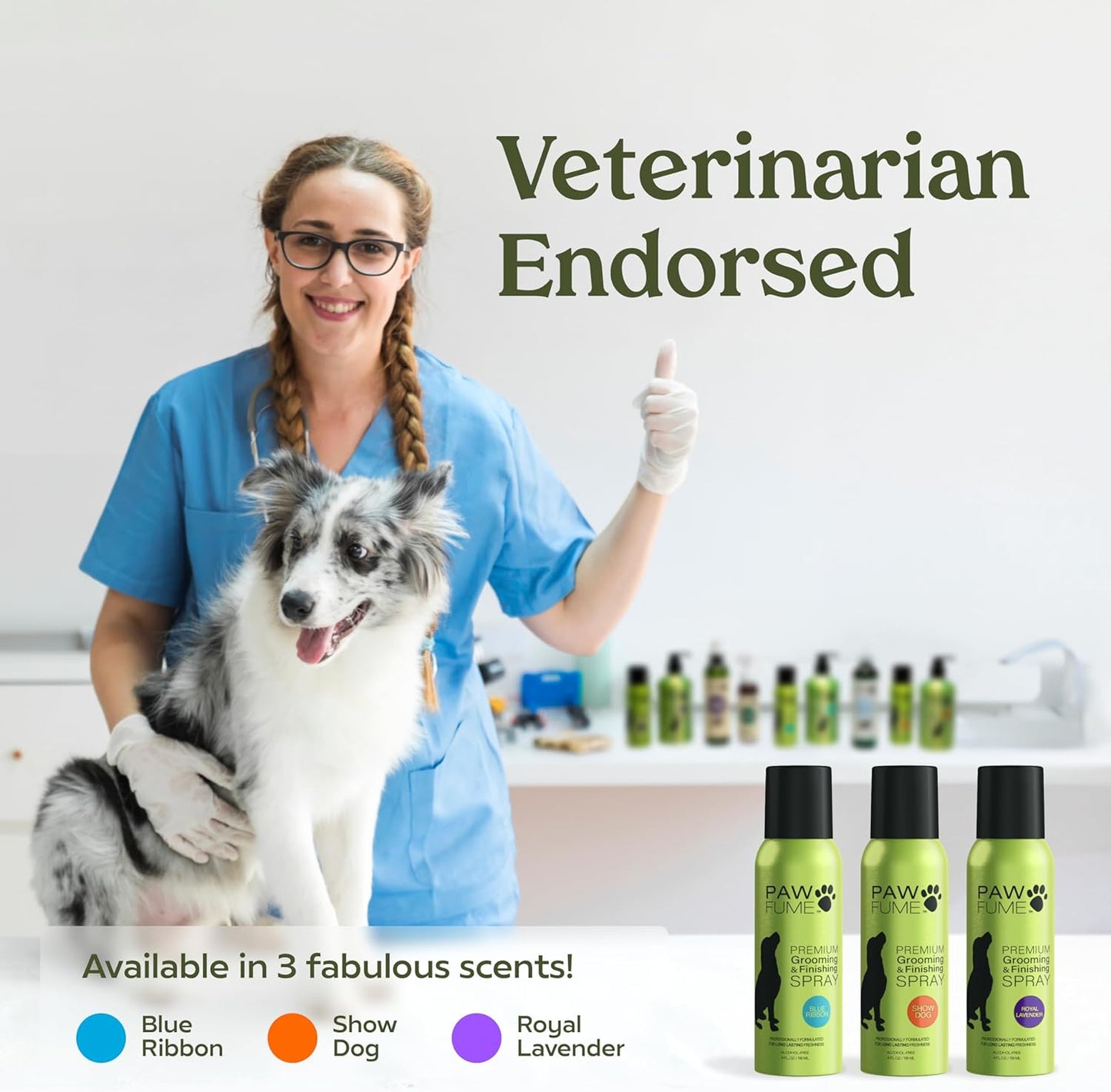 Revitalize Your Pup with PAWFUME Royal Lavender Dog Grooming Spray – Hypoallergenic, Alcohol-Free, and Long-Lasting Freshness for a Luxurious Coat