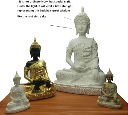 Aquarium Decoration Minimalist Sandstone Buddha Fish Tank Decor Bring Home a Ray of Sunshine