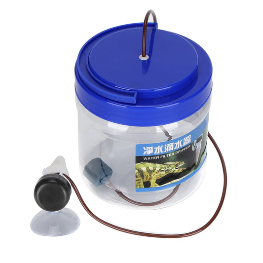 Reptile Water Dripper, Drip Irrigation Tool Crested Gecko Food for Other Small Reptiles For