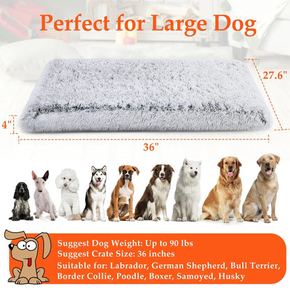 Dog gray Bed for Large furry friend