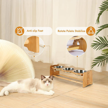Elevated Dog Bowls for Cats and Dogs