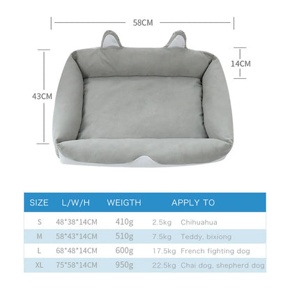 Dogs Bed Cat Cushion Kennel Super Soft Fluffy Comfortable Puppy Couch for Small Medium Dogs for Pet Supplies