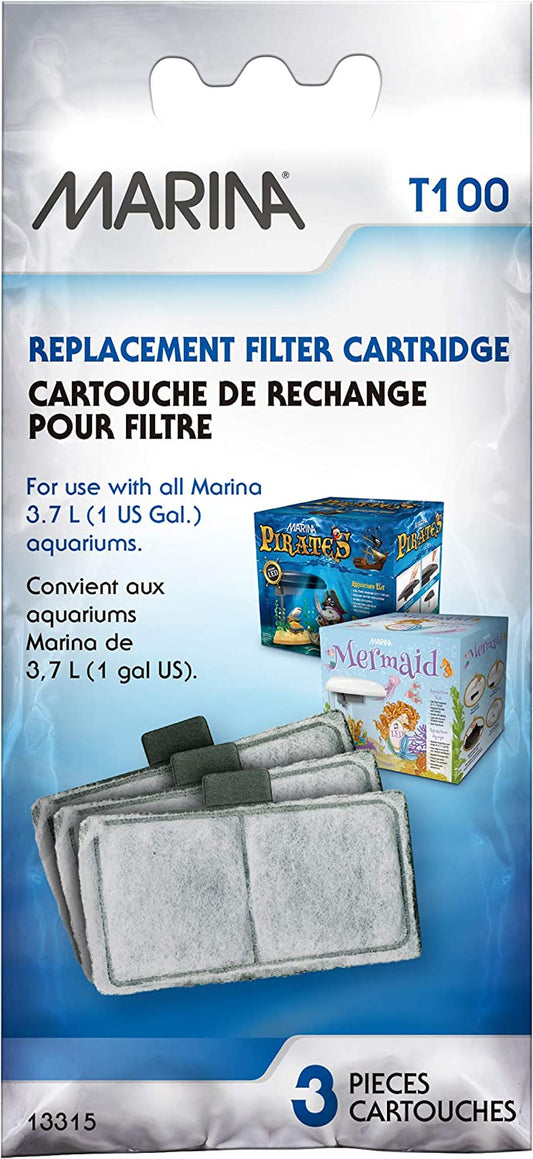 T100 Top Replacement Filter Cartridge, 3-Pack