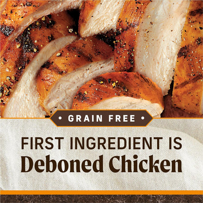  Wholesome and Natural Kibble with Real Chicken and Sweet Potato 