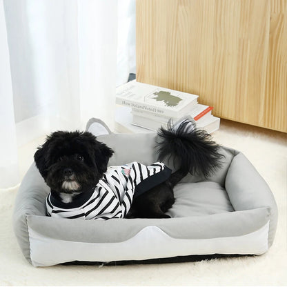 Dogs Bed Cat Cushion Kennel Super Soft Fluffy Comfortable Puppy Couch for Small Medium Dogs for Pet Supplies