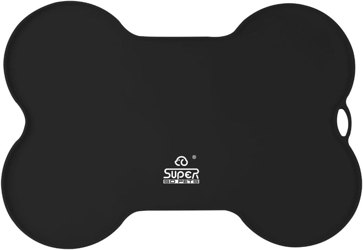  Silicone Non Spill Cat Feeding Mat Puppy Placemat Waterproof 
