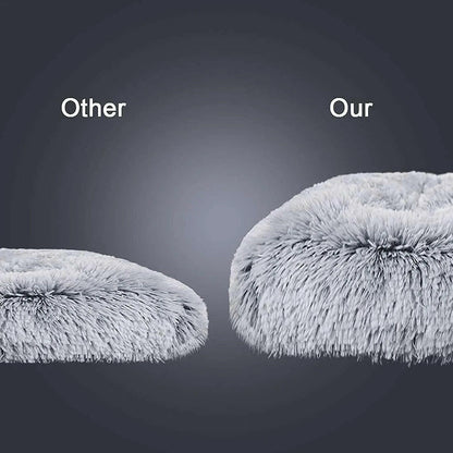 Large Dog Bed Anxiety Washable Cat Dog Mats Anti-Slip Bottom Large 41''X27'' Pet Beds