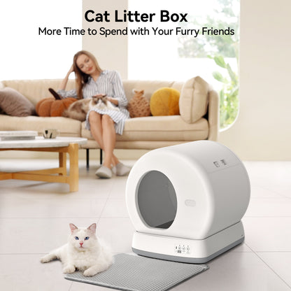 Smart Automatic Self-Cleaning Cat Litter Box