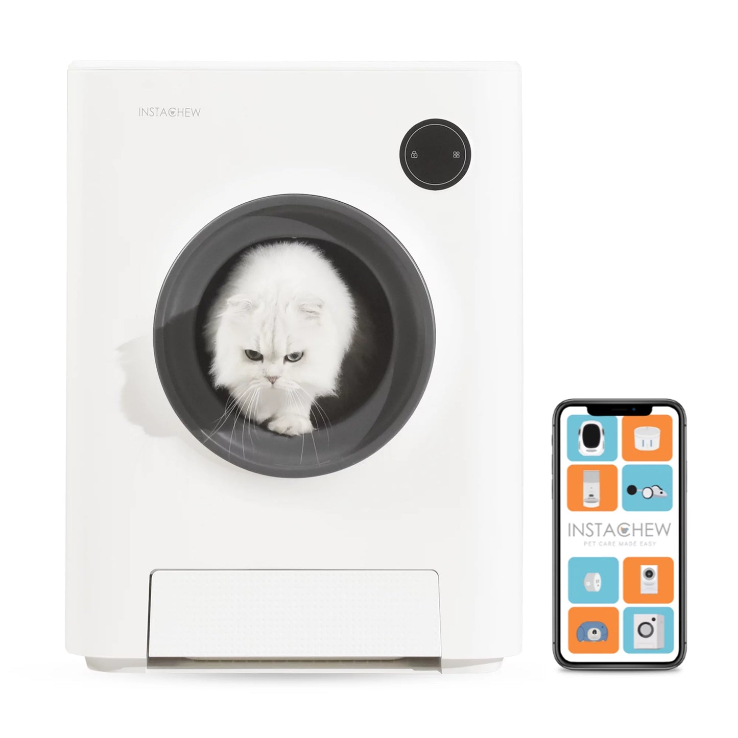 Say goodbye to scooping! 🐾 Meet the Purrclean Self-Cleaning Cat Litter Box – now with app control and 5Ghz & 2.4Ghz Wifi support! 🐱✨