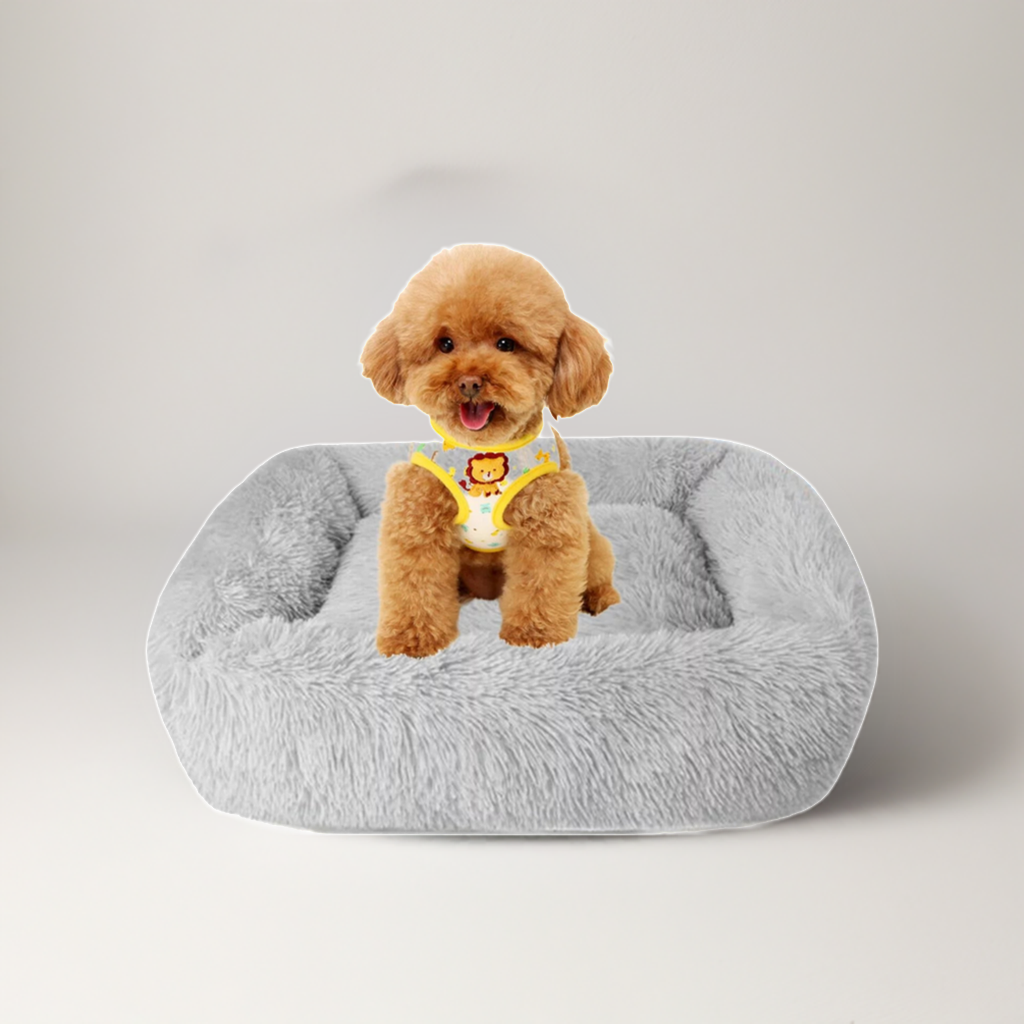 Best Washable Gray Plush Beds for Cats and Dogs